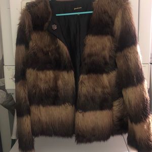 Faux Fur Coat
